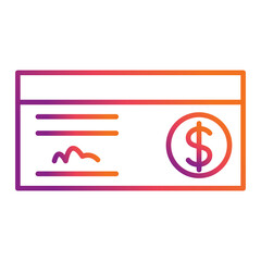 Cheque Icon