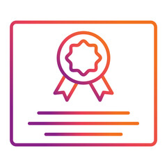 Certificate Icon