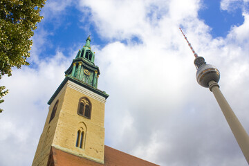 St. Mary's Church in Berlin, Germany	