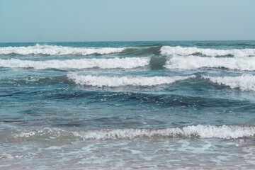 Picturesque view of beautiful seascape. Summer vacation