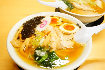 Japanese Food, Sano Ramen Noodles in Tochigi, Japan - 日本 栃木県 佐野ラーメン