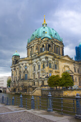 Fototapeta na wymiar Berlin Cathedral on the Museum Island in Mitte in Berlin 