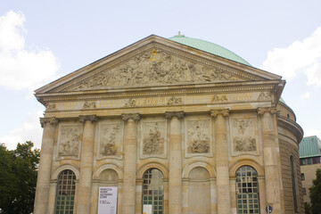 St. Hedwig's Cathedral on Bebelplatz square in Berlin	