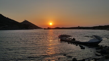 Sunset From Knidos / Datca / Mugla / Turkey