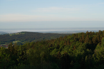 view of the mountains