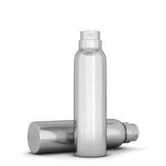 Blank deodorant spray for hygiene mockup