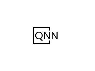 QNN letter initial logo design vector illustration