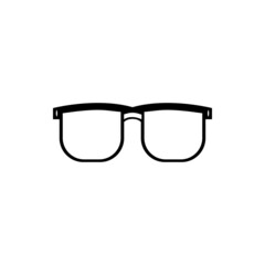 Eyeglasses illustration clip art design vector