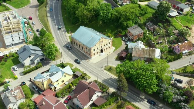 Alytus synagogue is a old building that has been restored and now one of the most visited attractions in the Alytus city, Lithuania