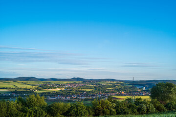 landscape with sky and clouds