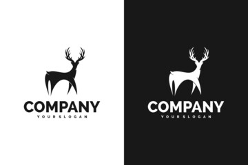 creative deer logo, logo design inspiration