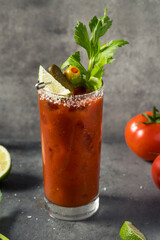 Boozy Refreshing Bloody Mary Cocktail