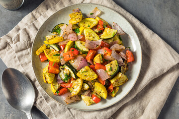 Homemade Roasted Summer Vegetables