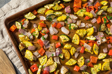 Homemade Roasted Summer Vegetables