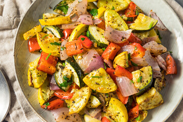 Homemade Roasted Summer Vegetables