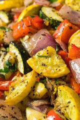 Homemade Roasted Summer Vegetables