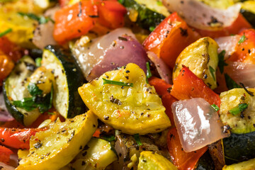 Homemade Roasted Summer Vegetables