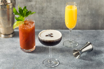 Cold Boozy Brunch Cocktails for Breakfast