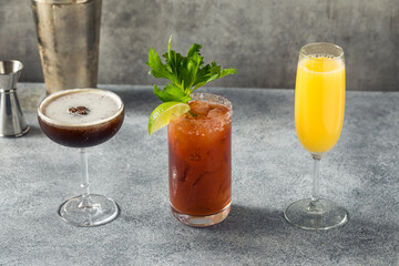 Cold Boozy Brunch Cocktails for Breakfast
