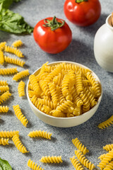 Homemade Organic Dry Fusilli Pasta