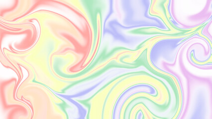 Fototapeta premium happy pride month! colorful liquids in motion, background image