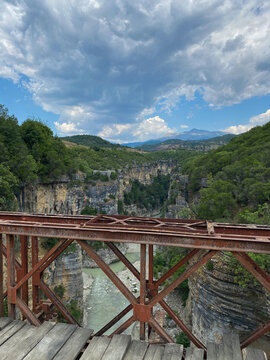 Osum Canyon In Albania