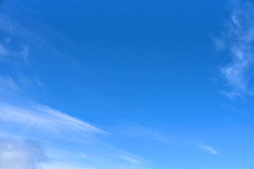 Obraz premium 空と雲の背景