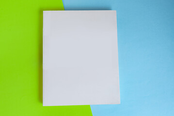 Book over background - closeup detail