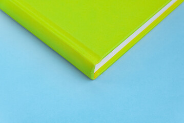 Fototapeta premium Book over background - closeup detail
