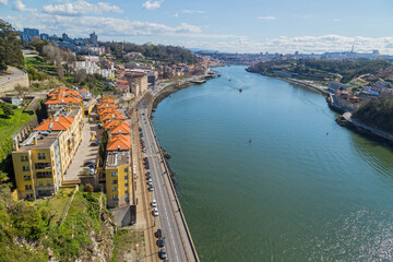 Fototapeta na wymiar View of Porto city