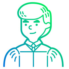 lawyer line icon