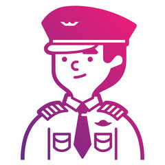 pilot line icon