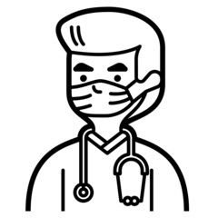 nurse line icon