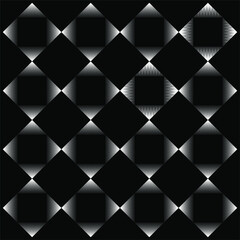 Abstract geometric background. monochrome texture. black and white pattern. Vector Illustration