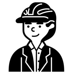 engineer line icon