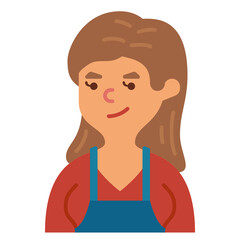 hairdressers line icon