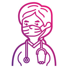 nurse line icon