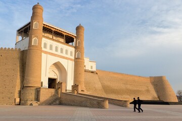 Ark of Bukhara in Uzbekistan - obrazy, fototapety, plakaty