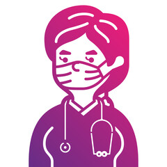 nurse line icon