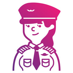 pilot line icon