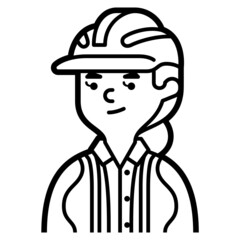 builder line icon