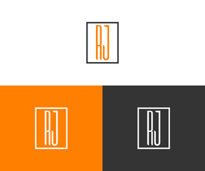 RJ logo design