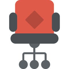 Desk Chair Icon 