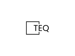 TEQ Letter Initial Logo Design Vector Illustration