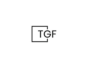 Obraz premium TGF Letter Initial Logo Design Vector Illustration