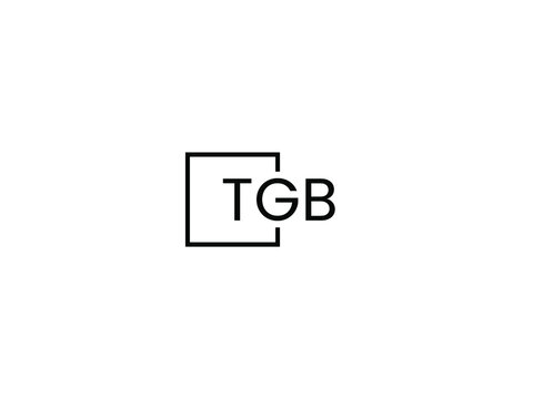 TGB Letter Initial Logo Design Vector Illustration