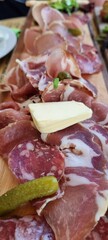 ham and cheese
Plateau de charcuteries 
