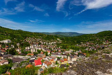 City Jajce, a historical capital of Bosnian Kingdom, Bosnia and Herzegovina
