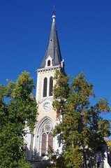 Fototapeta na wymiar Eglise de Saint Jean Baptiste, Albertville