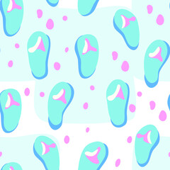 Summer sea holidays - seamless pattern